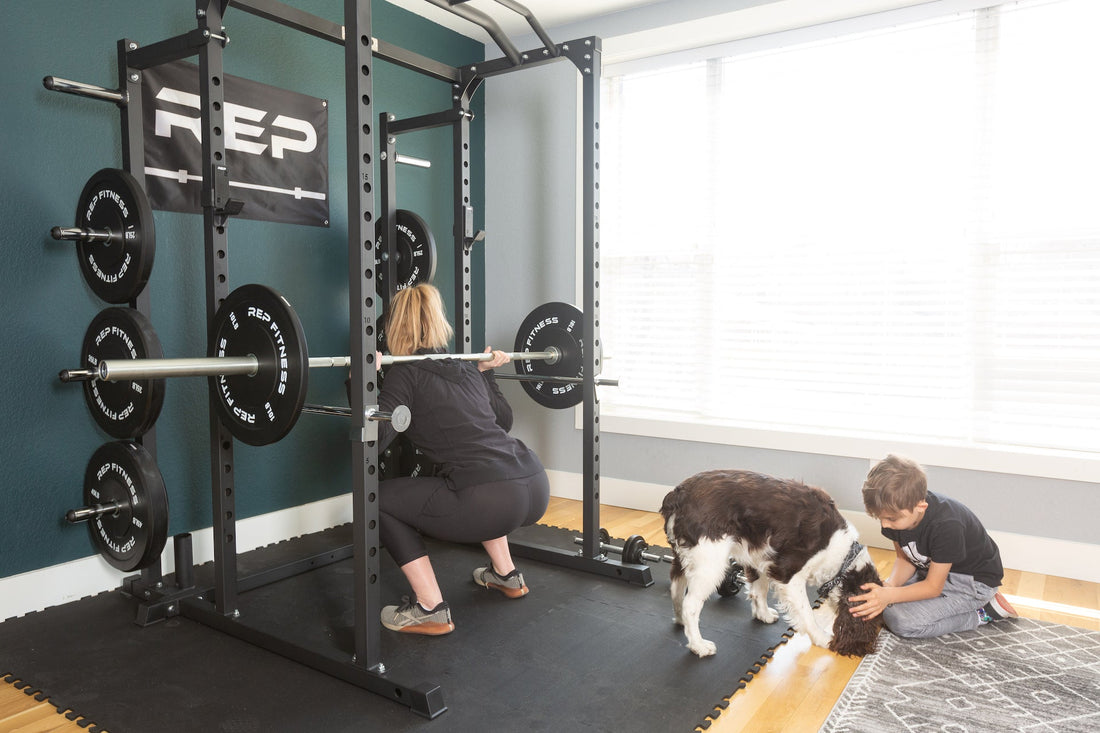 Mom lifting in a PR-1100